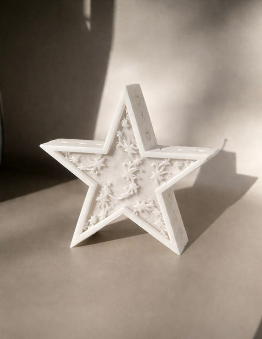 Customized Ramadan Moon & Star Gypsum Decor – Eid Home Decoration - Available in 3 Designs
