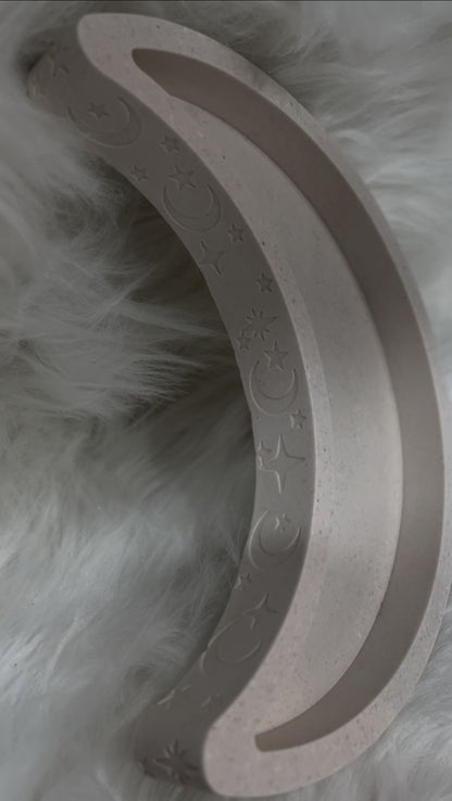 Customized Ramadan Moon & Star Gypsum Decor – Eid Home Decoration - Available in 3 Designs